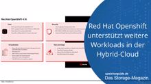 Red Hat Openshift unterstützt weitere Hybrid-Cloud-Workloads